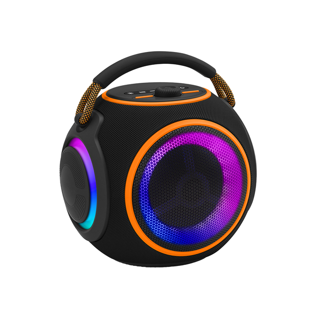 Home Outdoor Travel IPX6 Waterproof Mini Wireless Speaker with USB/AUX/TF/FM/TWS Bluetooth Portable Bass Audio Speaker