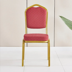 <span class=keywords><strong>Prix</strong></span> bon marché Vente en gros de chaises de mariage modernes empilables pour la <span class=keywords><strong>restauration</strong></span> chaises de banquet d'hôtel à cadre en métal en tissu à vendre - Product Image 3