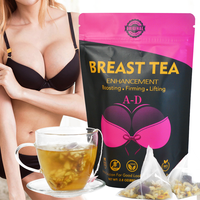 Teh Herbal Pembesar Payudara Chinaherbs, Pertumbuhan Cepat, Pengencang Payudara, Perawatan Seksi Wanita, Teh dalam Kemasan