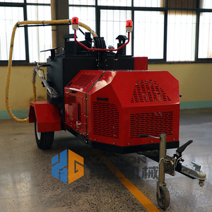 Machine à sceller les fissures d'asphalte Xiangcheng 350L, autopropulsée, type remorquable, haute efficacité, pour l'entretien routier - Product Image 4
