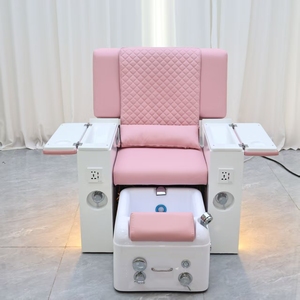 Sillón de Pedicura Eléctrico Ajustable de Lujo para Spa, Silla de Masaje de Pies sin Plomería, Silla de Baño de Pies para Salón de Uñas - Product Image 4