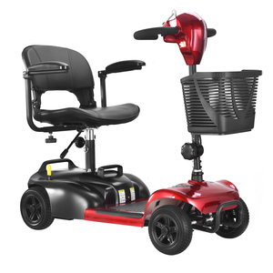 Scooter Elettrico Pieghevole <span class=keywords><strong>a</strong></span> 4 Ruote da 250W per Disabili, Leggero e Veloce, Modello 2025 - Product Image 4