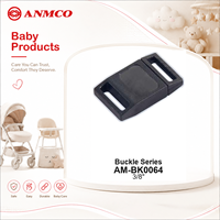 Boucle de ceinture en plastique personnalisée avec logo, 25 mm, boucle de sécurité pour porte-bébé, boucle en plastique à dégagement rapide pour porte-bébé