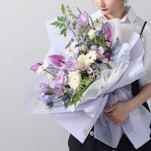 Paquet de danse <span class=keywords><strong>papillon</strong></span> fleur fleur papier <span class=keywords><strong>papillon</strong></span> série imperméable gelée Film Bouquet matériel - Product Image 1