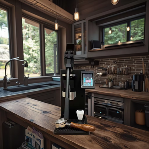 Máy pha cà phê Espresso bằng tay chuyên nghiệp 58mm, máy pha cà phê Espresso thông minh gia đình, máy ép tay, điều chỉnh áp suất biến thiên với <span class=keywords><strong>PID</strong></span> - Product Image 5