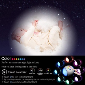 Modern USB Speaker <b>LED</b> Dome Table <b>Lamp</b> Adjustable Gooseneck Eco-Friendly Color-Changing Night <b>Light</b> Touch Control Bedside Use - Product Image 6