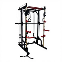 Machine de musculation multifonction professionnelle : Smith, Power Cage, Bird Gantry, Squat – Équipement de fitness complet en métal durable