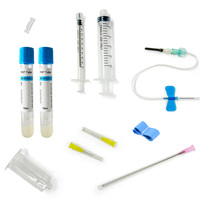 Kit PRP de haute qualité, emballage plastique, comprend divers accessoires, tubes PRP pour animaux