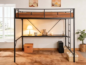<span class=keywords><strong>Lit</strong></span> superposé en métal de bonne qualité pour dortoir, taille Queen, avec escalier, pour auberge de jeunesse, pour adultes - Product Image 1