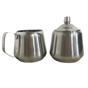 Haute vente thé sucre et lait pichet crémier Pot en acier inoxydable Pot café Restaurant utilisation - Product Image 3