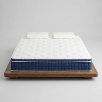 Matelas à ressorts ensachés personnalisable, tissu tricoté