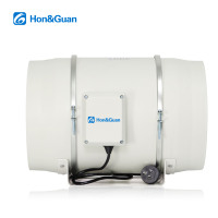 Ventilateur de gaine en ligne à flux mixte Hon&guan Eco-Watt 10 pouces 100V 240V, extracteur d'air pour tentes de culture, certifié CE