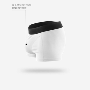 กางเกงบ็อกเซอร์สำหรับผู้ชายกางเกงบ็อกเซอร์มีสายรัดเอวแบบกดเพิ่มความกระพุ้งโลโก้ได้ตามต้องการ - Product Image 3