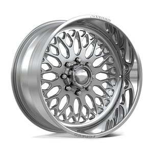 Jantes forgées sur mesure SL 24X14 26x16 30x16 8x170 8x180 8x165.1 Polies à déport profond pour camionnettes GMC Sierra RAM 1500 F150 - Product Image 6