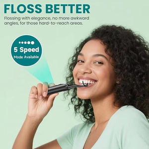 Vente en gros irrigateur buccal <span class=keywords><strong>de</strong></span> haute qualité IPX7 étanche OEM/ODM 5 vitesses <span class=keywords><strong>appareil</strong></span> <span class=keywords><strong>de</strong></span> nettoyage électrique des <span class=keywords><strong>dents</strong></span> fil dentaire <span class=keywords><strong>de</strong></span> voyage à domicile - Product Image 4