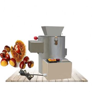 Machine à peler les châtaignes, équipement de dépelliculage des châtaignes, machine à enlever les coquilles de châtaignes - Product Image 1