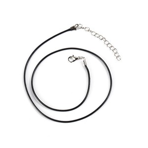 Collier coloré cordon ciré <span class=keywords><strong>corde</strong></span> bricolage pendentif accrocher <span class=keywords><strong>corde</strong></span> avec fermoir à griffe de homard - Product Image 2