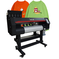 Impresoras de Inyección de Tinta Pequeñas DTF de Alta Calidad de 700 mm/70 cm, 2 Piezas, Cabezal 4720, Impresora de Película de Transferencia de Poliuretano Flexible con Disolvente Ecológico