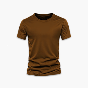 Camiseta de Hombre de Alta Calidad, Algodón Suave al Tacto, Ropa Casual, Personalización de Marca Disponible, Fabricación OEM ODM - Product Image 1