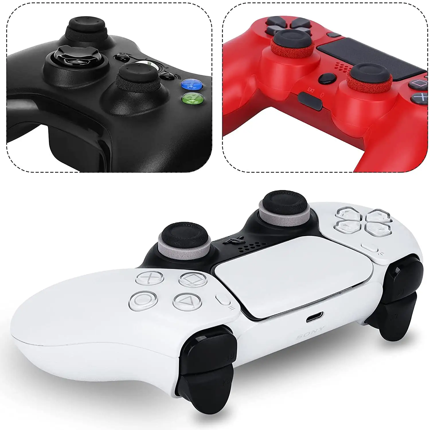Para Dualsense 5 PS5 Xbox one Controller otros accesorios de juego Juegos de disparos Rapid Fire Motion Control Target Ring