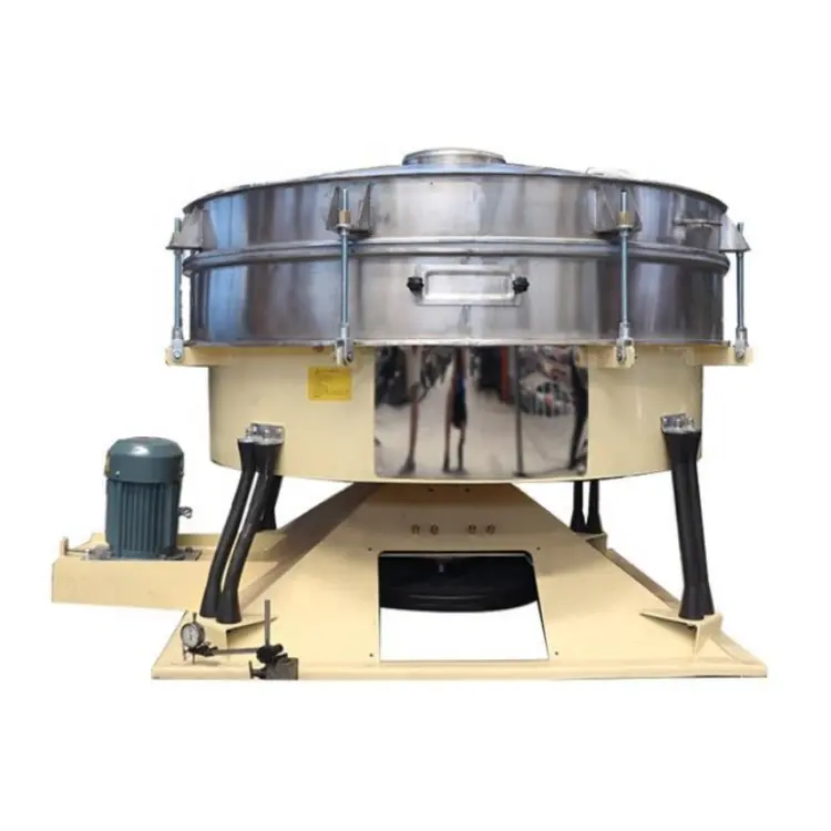 व्यास 100cm गिलास स्विंग चलनी मशीन गेहूं का आटा के लिए टैपिओका साबूदाना आटा मसाले और Seasonings