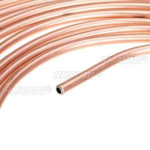 Kit de conduites de frein universelles en cuivre nickelé de 25 pieds, raccordement 3/16 " OD avec 15 écrous, antirouille, résistant à la corrosion S03K000002 - Product Image 4