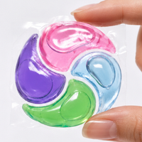 Capsules de lessive jetables personnalisées Megawash – Élimination des taches et des acariens, protection douce des vêtements, couleur longue durée, parfum fruité