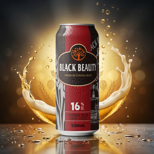 Cerveza en Lata de 330 ml y 500 ml, Marca Privada OEM, 12 % vol., 16 % vol., 18 % vol., 21 % vol., Cerveza con Alto Contenido de Alcohol, Cerveza Extra Fuerte, Cerveza Lager de Grano Puro - Product Image 5