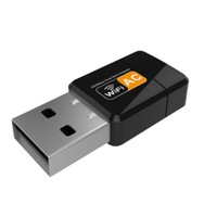 Adaptador WiFi USB Mini de 600Mbps, Doble Banda 2.4G/5G, Tarjeta de Red RTL8811AU para Computadora de Escritorio y Portátil