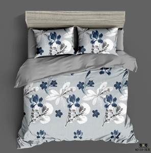 100% poliéster de alta calidad nuevo estampado floral funda nórdica conjunto edredón - Product Image 4