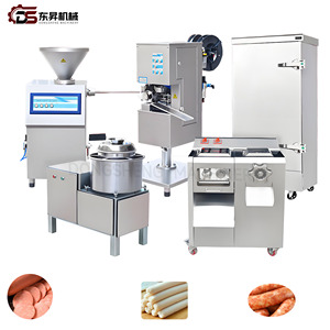 An toàn chứng nhận ham Dòng cơ khí với dừng khẩn cấp cho Xúc Xích Thịt hội thảo ham Xúc Xích Dây chuyền chế biến - Product Image 4