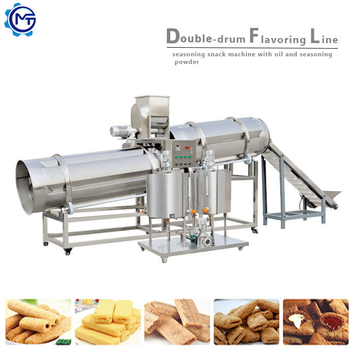 Stainless Steel Puff Snack Processing Line Core Filling Machine CE