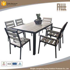 Açık alüminyum ve metal plastik ahşap mobilya Set yemek seti - Product Image 2