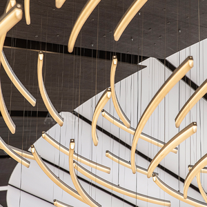 ANNO Nuovo Design Lampadario Grande per Hotel, Luci Moderne Intelligenti Facili da Installare - Product Image 2