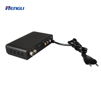 Decodificador STB de TV digital, receptor de TV de fábrica OEM y ODM, Full HD, DVBT2, receptor de TV H.265, decodificador DVB T2