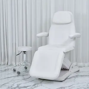 Equipo de salón de belleza, cama eléctrica de masaje, silla de spa, cama facial