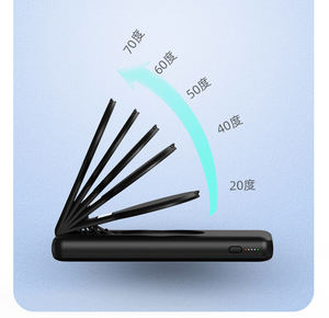 Batterie Li-Polymère Portable PD22.5W Ultra Fine 10000mAh Chargeur Sans Fil Support de Charge Rapide Support Magnétique Entrée Micro USB - Product Image 3