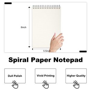 Taccuino per studenti rosa di alta qualità A5 taccuino personalizzato per College rilegato <span class=keywords><strong>a</strong></span> <span class=keywords><strong>spirale</strong></span> per uso scolastico e regalo - Product Image 4