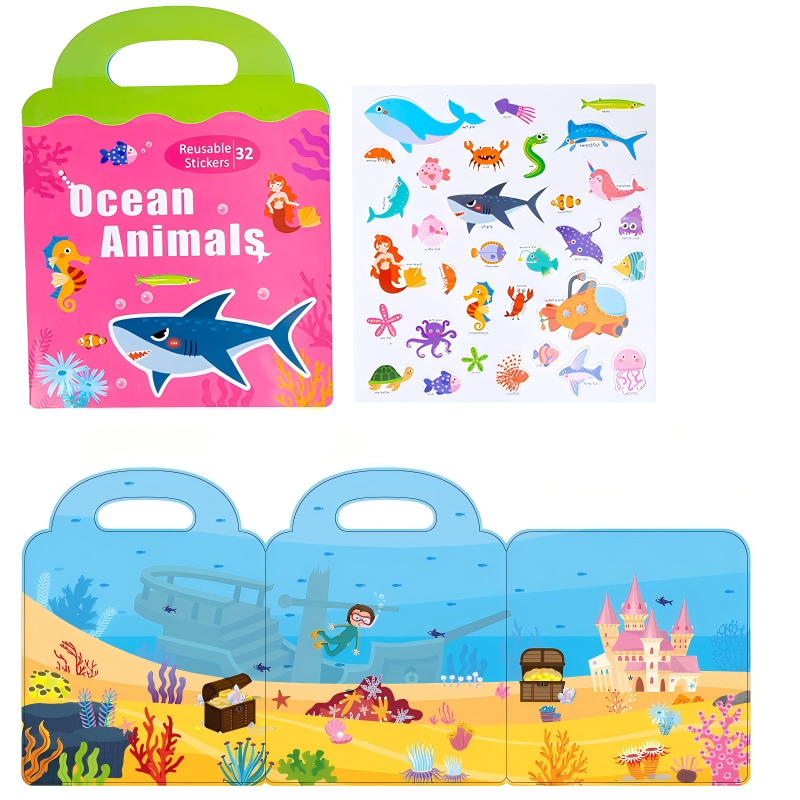 Libro puzzle mondo subacqueo