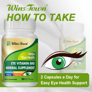 J41 para adultos Salud ocular Vitamina C Zinc Vitamina E Suplemento mineral Luteína Zeaxantina Cápsulas - Product Image 2