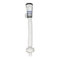 Siphon de vidage moderne et écologique pour lavabo et baignoire avec clapet escamotable