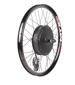 Kit moteur de moyeu de vélo électrique 36v 500w/1000w/3000w pour accélérateur de pouce d'affichage LCD avant arrière avec batterie au lithium d'alimentation - Product Image 2