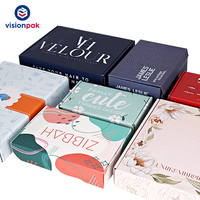 Boîte en carton personnalisée avec logo imprimé pour emballage cadeau de bijoux, idéale pour huile à ongles de luxe OEM 2025, avec sac en papier déchiqueté inclus