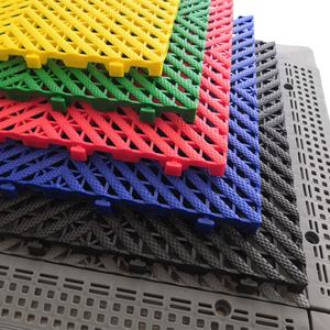 Alta qualità 20mm di spessore <span class=keywords><strong>in</strong></span> <span class=keywords><strong>plastica</strong></span> ad incastro per pavimento del Garage piastrelle di Design moderno rivestimento impermeabile per gli sport all'aperto dell'hotel - Product Image 6