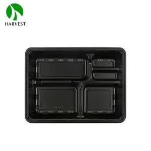 Eco Friendly Recyclable PP Disposable Plastic Takeaway Bento Box