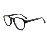 Nouvelles lunettes de vue pour femmes, monture ronde en acétate, style rétro classique, tendance, avec impression de diamants