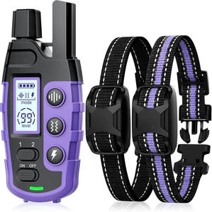 Vendedor caliente <span class=keywords><strong>Collar</strong></span> de choque para perros <span class=keywords><strong>Collar</strong></span> de entrenamiento para perros con modo de choque de vibración y receptor SUMERGIBLE - Product Image 1