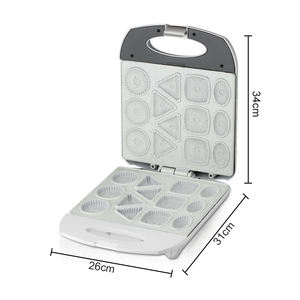 Marque haut de gamme RAF dernier Style Cookie Machine maison gâteau <span class=keywords><strong>plaque</strong></span> écrou noix électrique gaufre Cupcake Maker - Product Image 6