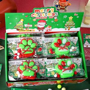Juguete Blandito con Forma de Caramelo Navideño en Bolsa, Juguete Antiestrés con Temática de Comida Divertida, Experiencia de Alivio del Estrés Navideño, Juguete Sensorial Antiestrés - Product Image 3