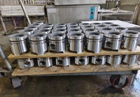 3508 3512 3516 Kit Piston Mesin 7E-1038 7E-1037 6I-2861 & ROD GP 7E1038 7E1037 6I2861 Ring Piston untuk Truk 777 789